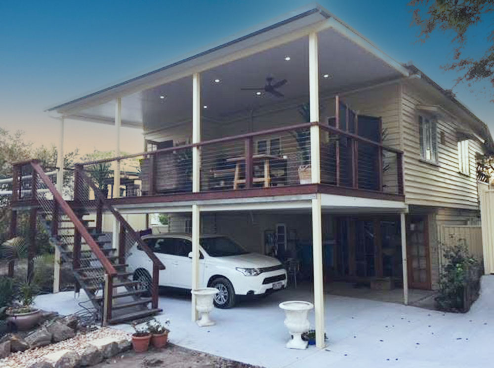 After Woodford Deck was built